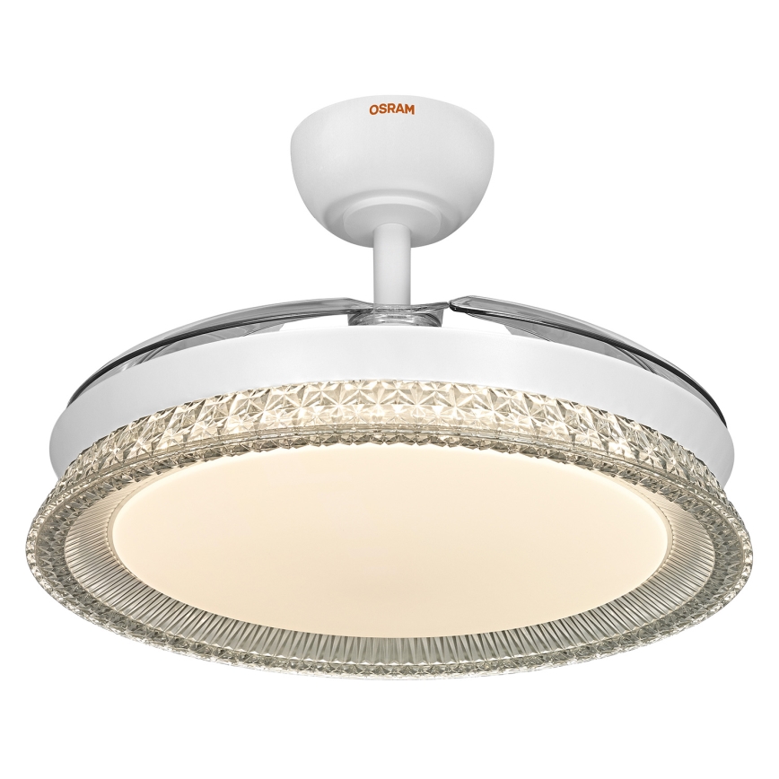 Osram - LED RGB Stmívatelné stropní svítidlo s ventilátorem CIERZO LED/35W/230V 3000-6500K + dálkové ovládání