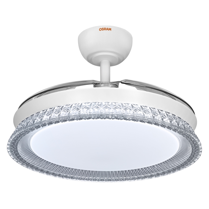 Osram - LED RGB Stmívatelné stropní svítidlo s ventilátorem CIERZO LED/35W/230V 3000-6500K + dálkové ovládání