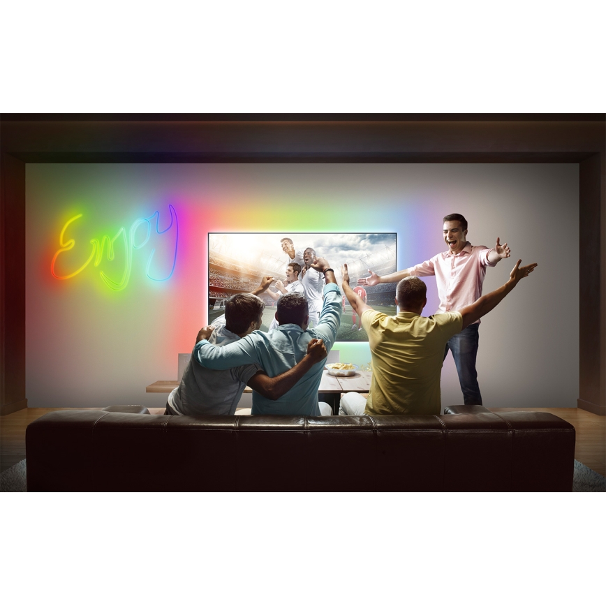 Osram - LED RGB Stmívatelný venkovní pásek SMART+ MAGIC 3m LED/15W/230V IP44 Wi-Fi+ dálkové ovládání