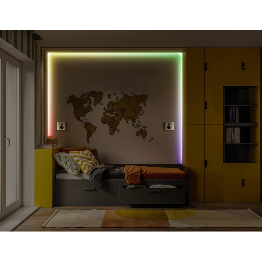 Osram - LED RGBW Stmívatelný pásek FLEX COB 5m LED/24W/230V 2700-6500K + dálkové ovládání