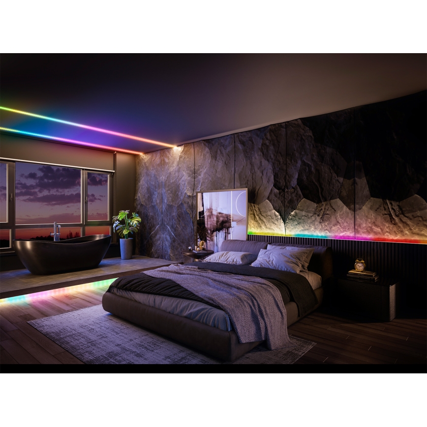 Osram - LED RGB Stmívatelný pásek SMART+ MAGIC 5m LED/35W/230V Wi-Fi + dálkové ovládání