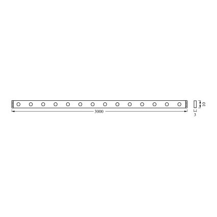 Osram - LED RGB Stmívatelný pásek SMART+ MAGIC FLEX 3m LED/15,5W/230V Wi-Fi + dálkové ovládání