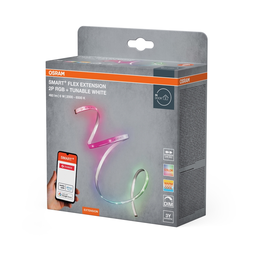Osram - LED RGB+TW Rozšiřovací stmívatelný pásek SMART+ FLEX 1,2m LED/6W/12V