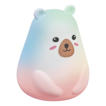 Osram - LED RGBW Dětská dotyková lampička NIGHTLUX BEAR LED/0,7W/3,7V 1200 mAh