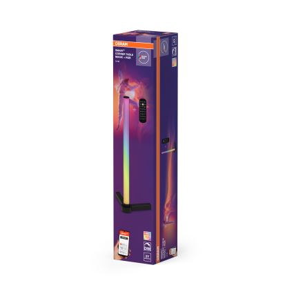 Osram - LED RGBW Stmívatelná stolní lampa SMART+ MAGIC LED/7,5W/230V 2700-6500K černá Wi-Fi + dálkové ovládání