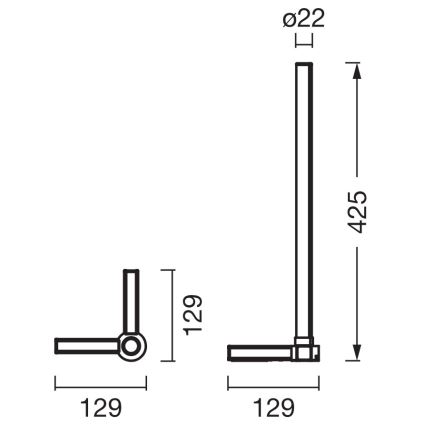 Osram - LED RGBW Stmívatelná stolní lampa SMART+ MAGIC LED/7,5W/230V 2700-6500K černá Wi-Fi + dálkové ovládání