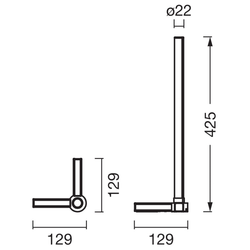 Osram - LED RGBW Stmívatelná stolní lampa SMART+ MAGIC LED/7,5W/230V 2700-6500K stříbrná Wi-Fi + dálkové ovládání