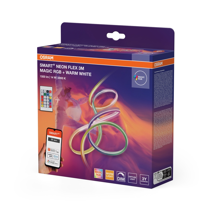 Osram - LED RGBW Stmívatelný venkovní pásek SMART+ MAGIC 3m LED/14W/230V IP44 Wi-Fi + dálkové ovládání