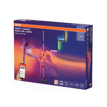 Osram - LED RGBW Stmívatelná stojací lampa 2v1 SMART+ MAGIC LED/24W/230V Wi-Fi