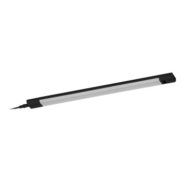 Osram - LED RGBW Stmívatelné podlinkové svítidlo se senzorem pohybu LINEAR EDGE LED/8W/230V 50 cm černá + dálkové ovládání