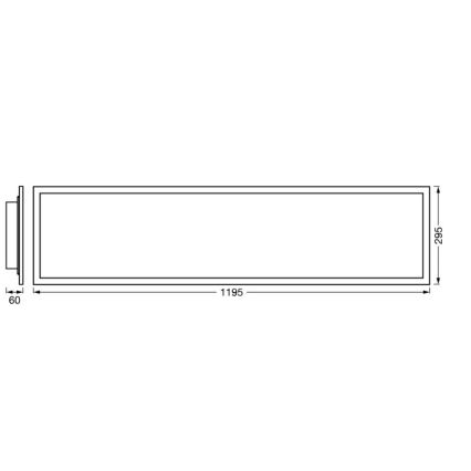 Osram - LED RGBW Stmívatelné stropní svítidlo SMART+ MAGIC LED/36W/230V 2700-6500K Wi-Fi + dálkové ovládání
