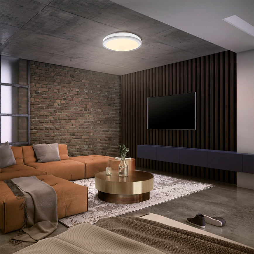 Osram - LED RGBW Stmívatelné stropní svítidlo SMART+ MAGIC LED/38W/230V pr. 49 cm bílá 2700-6500K Wi-Fi