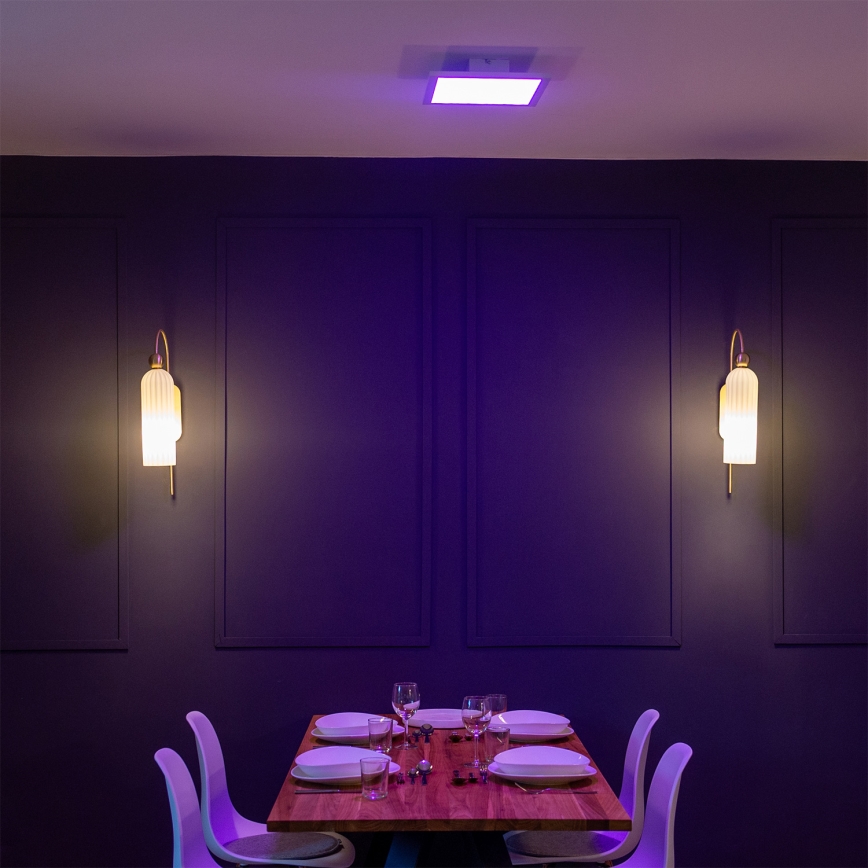 Osram - LED RGBW Stmívatelné stropní svítidlo SMART+ PLANON LED/20W/230V 30x30 cm