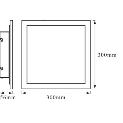 Osram - LED RGBW Stmívatelné stropní svítidlo SMART+ PLANON LED/20W/230V 30x30 cm