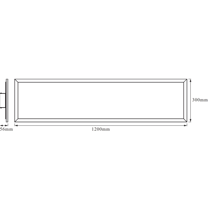 Osram - LED RGBW Stmívatelné stropní svítidlo SMART+ PLANON LED/36W/230V 120x30 cm Wi-Fi