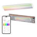 Osram - LED RGBW Stmívatelné stropní svítidlo SMART+ PLANON LED/40W/230V 2800-6500K 98x20 cm Wi-Fi IP54 bílá