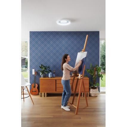 Osram - LED RGBW Stmívatelné stropní svítidlo SMART+ STEA LED/32W/230V pr. 48,5 cm 2700-6500K Wi-Fi