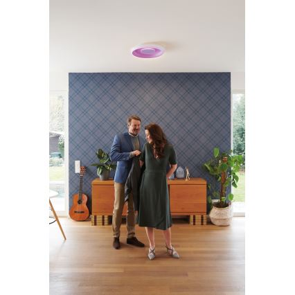 Osram - LED RGBW Stmívatelné stropní svítidlo SMART+ STEA LED/32W/230V pr. 48,5 cm 2700-6500K Wi-Fi