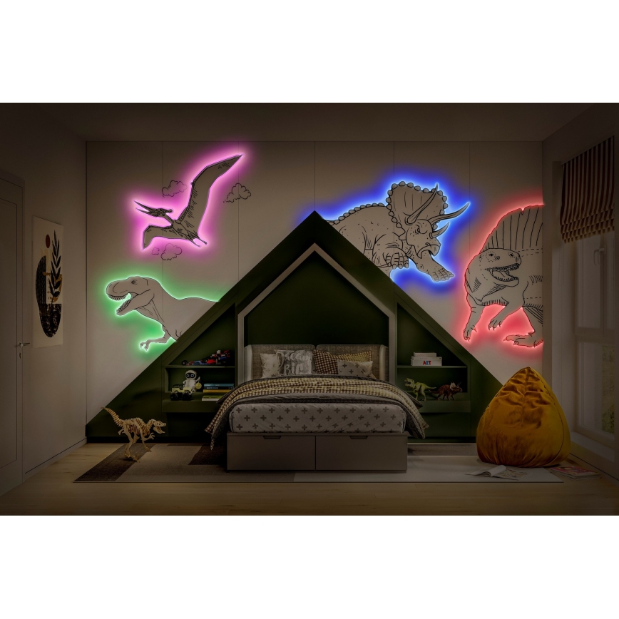 Osram - LED RGBW Stmívatelný pásek FLEX 5m LED/10W/230V + dálkové ovládání