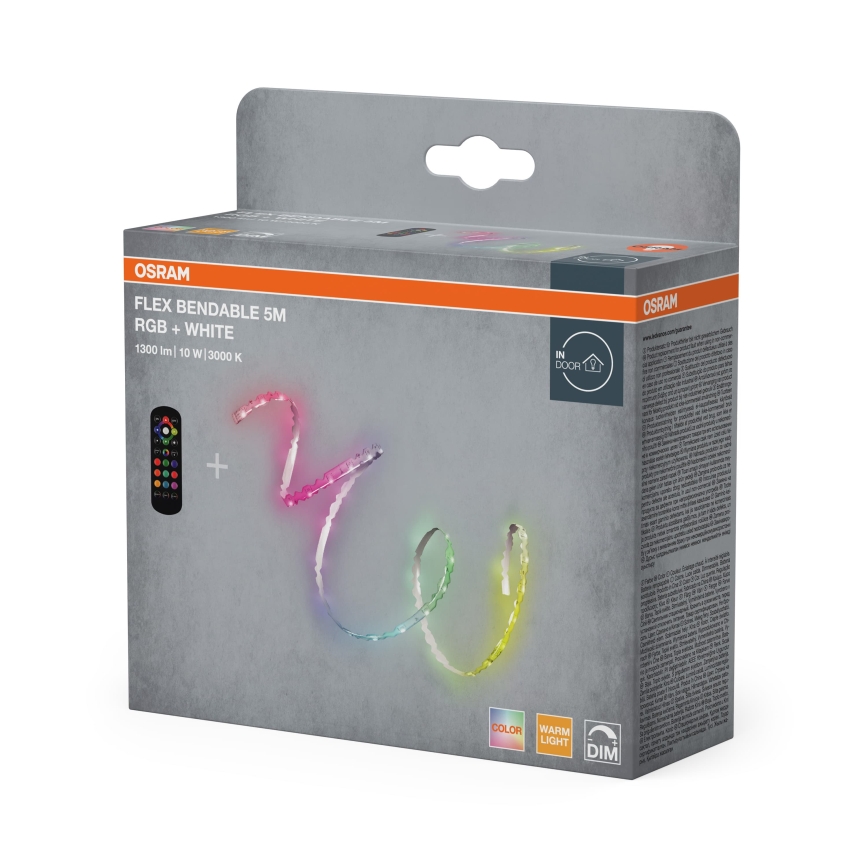 Osram - LED RGBW Stmívatelný pásek FLEX 5m LED/10W/230V + dálkové ovládání