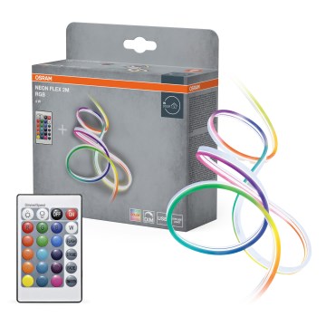 Osram - LED RGBW Stmívatelný pásek NEON FLEX 2m LED/4W/5V + dálkové ovládání