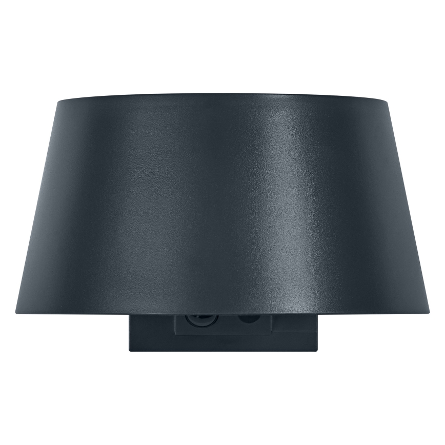 Osram - LED Solární nástěnné svítidlo se senzorem ENDURA STYLE LED/10,1W/4,2V 2000 mAh IP54 antracit