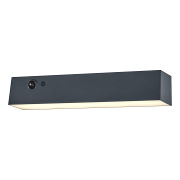 Osram - LED Solární nástěnné svítidlo se senzorem ENDURA STYLE LED/12,4W/4,2V 2000 mAh IP54 antracit