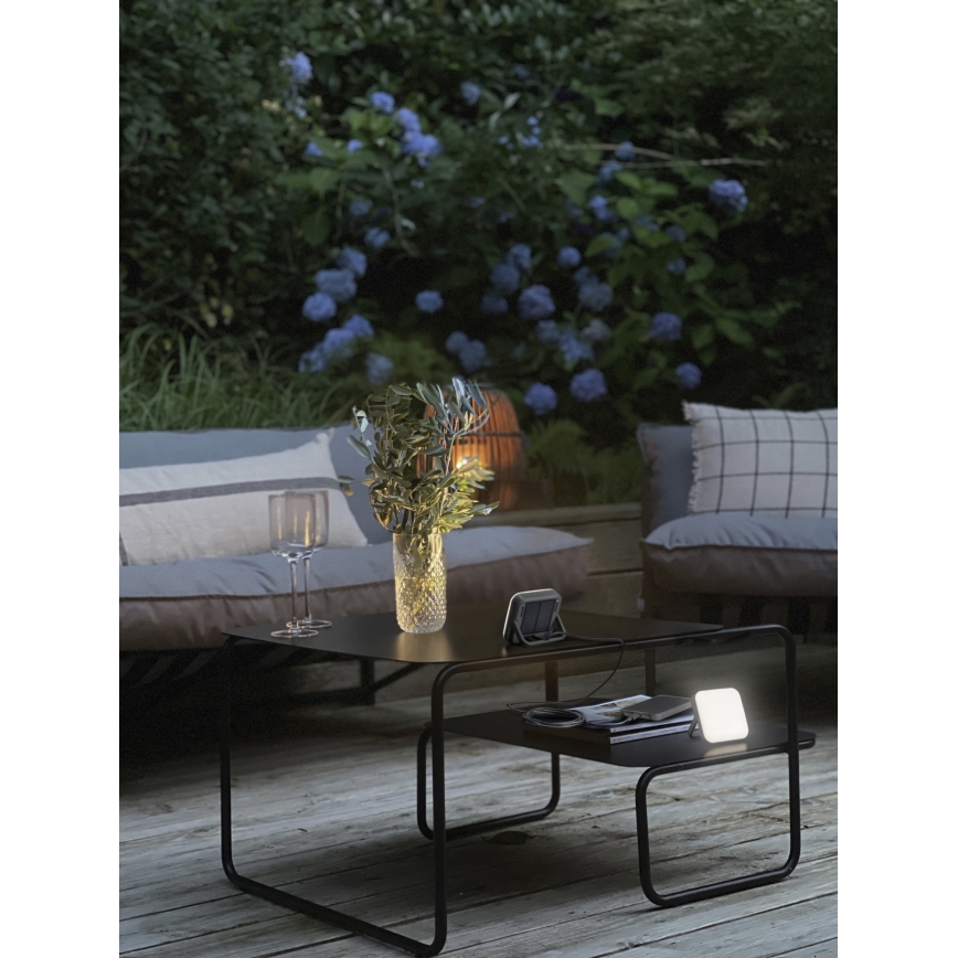 Osram - LED Solární přenosné svítidlo NIGHTLUX LED/2W/5V IP54 šedá