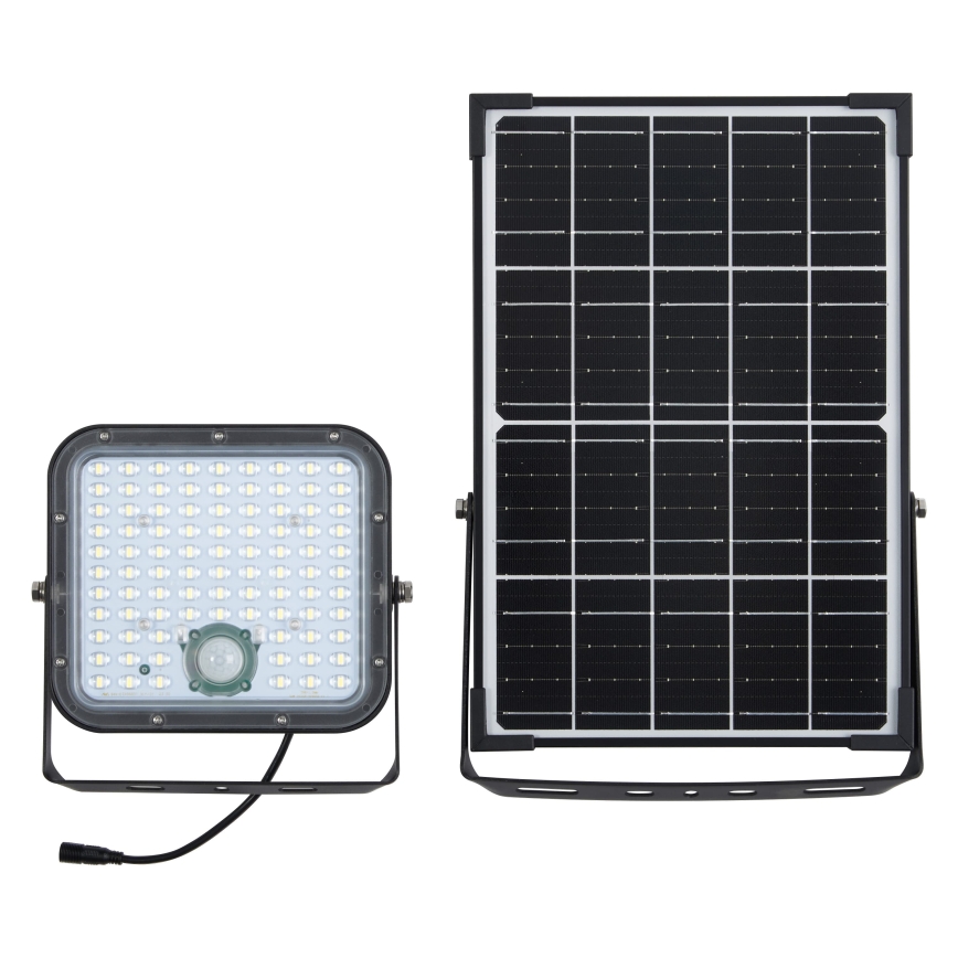 Osram - LED Stmívatelný solární reflektor se senzorem ENDURA LED/30W/6,4V 4000K IP65 černá + dálkové ovládání