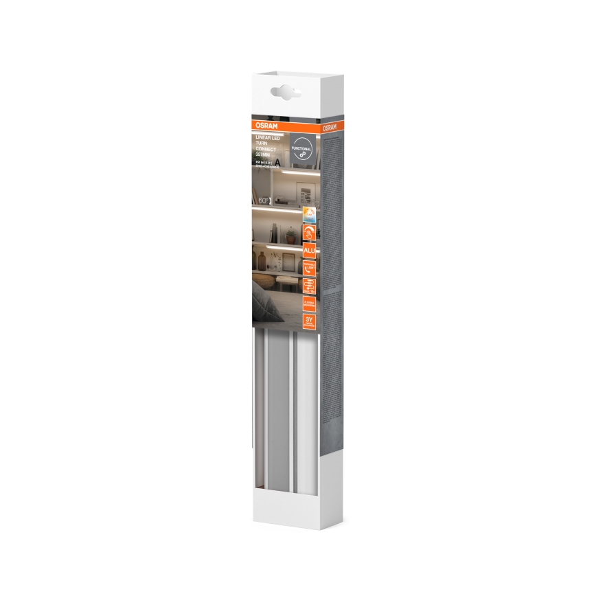Osram - LED Stmívatelné podlinkové svítidlo LINEAR TURN LED/6W/230V 3000/4000/6500K 35 cm bílá