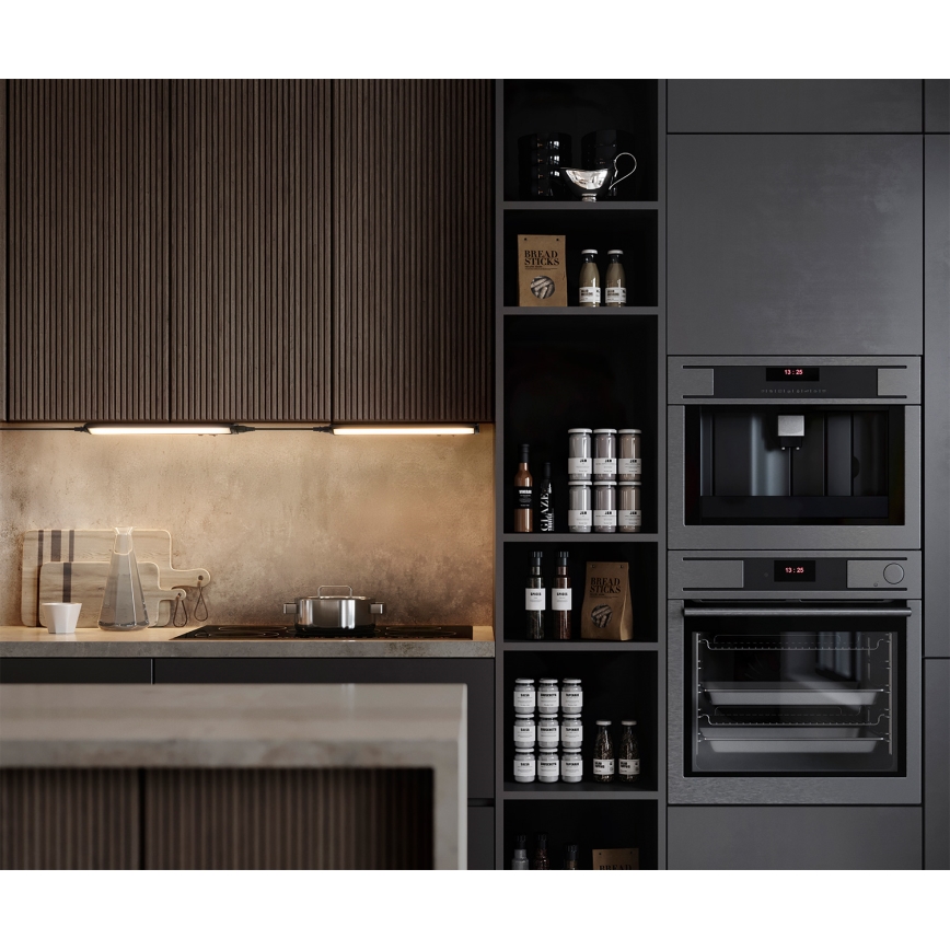 Osram - LED Stmívatelné podlinkové svítidlo LINEAR TURN LED/6W/230V 3000/4000/6500K 35 cm černá