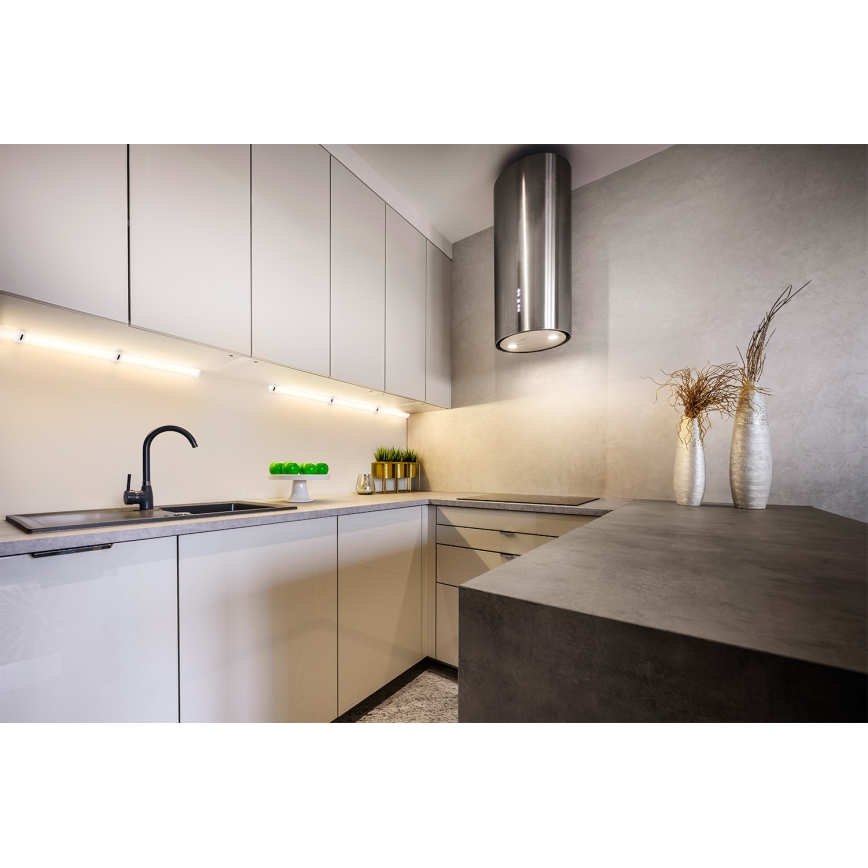 Osram - LED Stmívatelné podlinkové svítidlo se senzorem pohybu LINEAR ANGLE LED/5W/230V 3000/4000/6500K 35 cm bílá