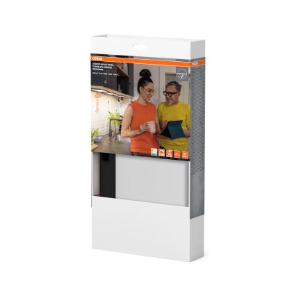 Osram - LED Stmívatelné podlinkové svítidlo se senzorem pohybu UNDERCABINET LED/7,5W/230V 3000/4000/6500K 20x30 cm černá