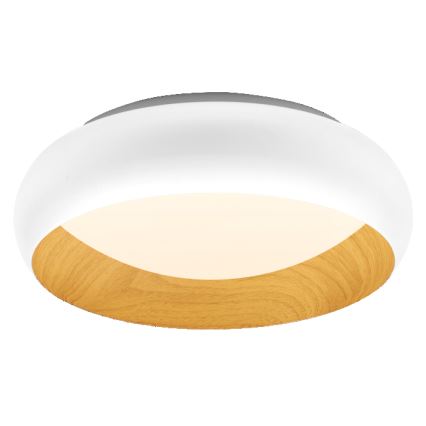 Osram - LED Stmívatelné stropní svítidlo ORBIS LIVIA LED/16W/230V pr. 30 cm bílá/hnědá
