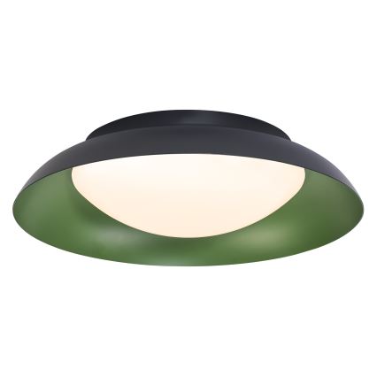 Osram - LED Stmívatelné stropní svítidlo ORBIS PLATE LED/19W/230V pr. 31 cm zelená/černá