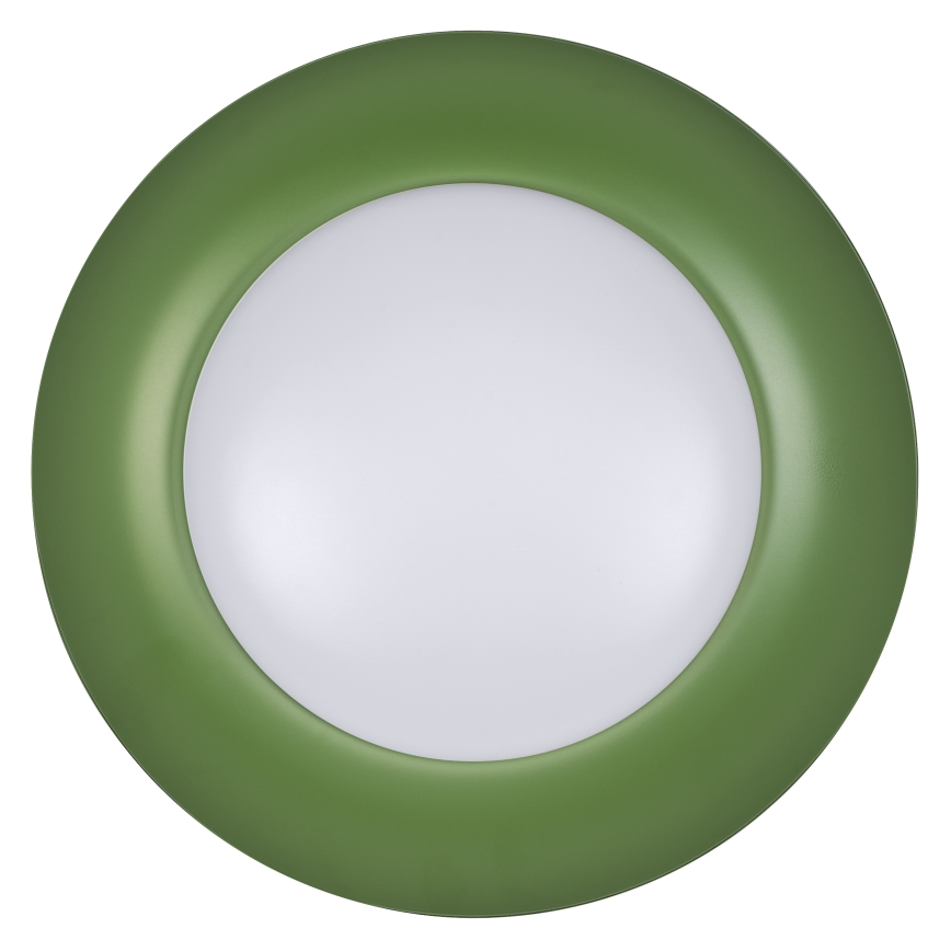 Osram - LED Stmívatelné stropní svítidlo ORBIS PLATE LED/19W/230V pr. 31 cm zelená/černá