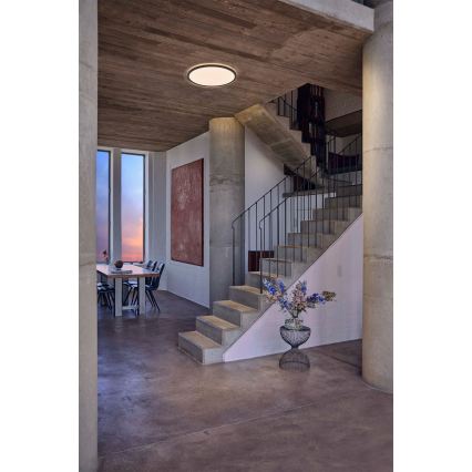 Osram - LED Stmívatelné stropní svítidlo ORBIS ULTRA SLIM LED/22W/230V 3000K pr. 40 cm černá