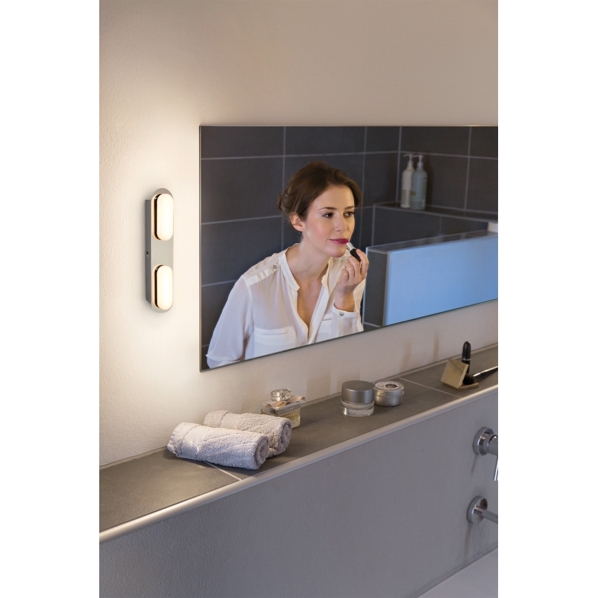 Osram - LED Stmívatelné koupelnové nástěnné svítidlo SMART+ DUPLO LED/15W/230V 3000-6500K IP44 Wi-Fi