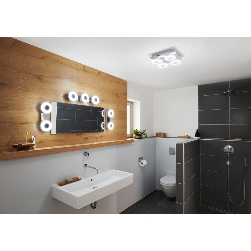 Osram - LED Stmívatelné koupelnové stropní svítidlo SMART+ WAVE LED/24W/230V 3000-6500K IP44 Wi-Fi