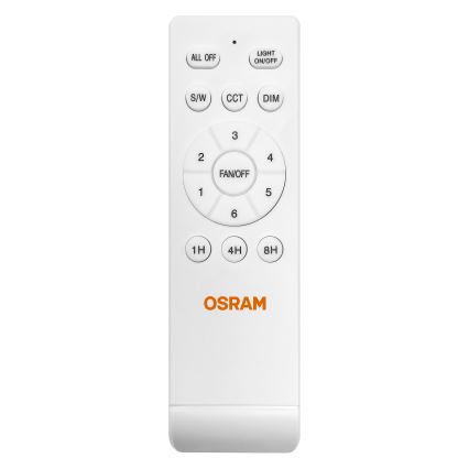 Osram - LED Stmívatelný stropní ventilátor FOHN LED/18W/230V 3000/4000/6500K + dálkové ovládání