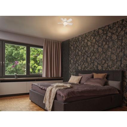 Osram - LED Stmívatelný stropní ventilátor LESTE LED/15W/230V 3000/4000/6500K + dálkové ovládání