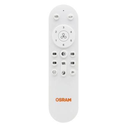 Osram - LED Stmívatelný stropní ventilátor LESTE LED/15W/230V 3000/4000/6500K + dálkové ovládání