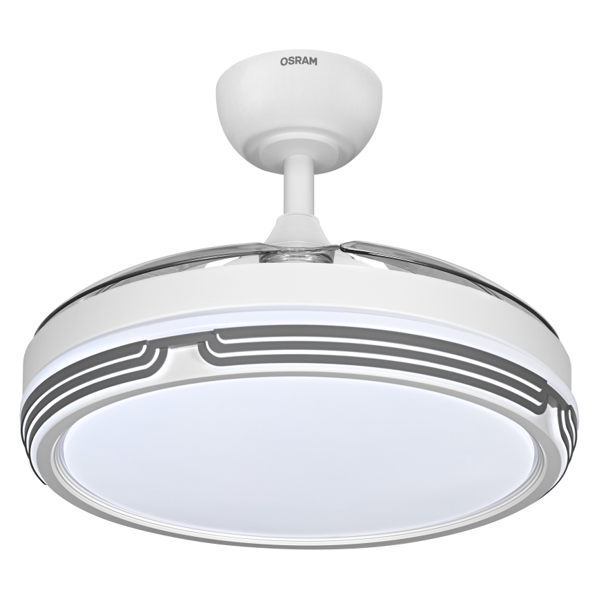 Osram - LED Stmívatelné stropní svítidlo s ventilátorem LEVECHE LED/36W/230V 3000/4000/6500K + dálkové ovládání