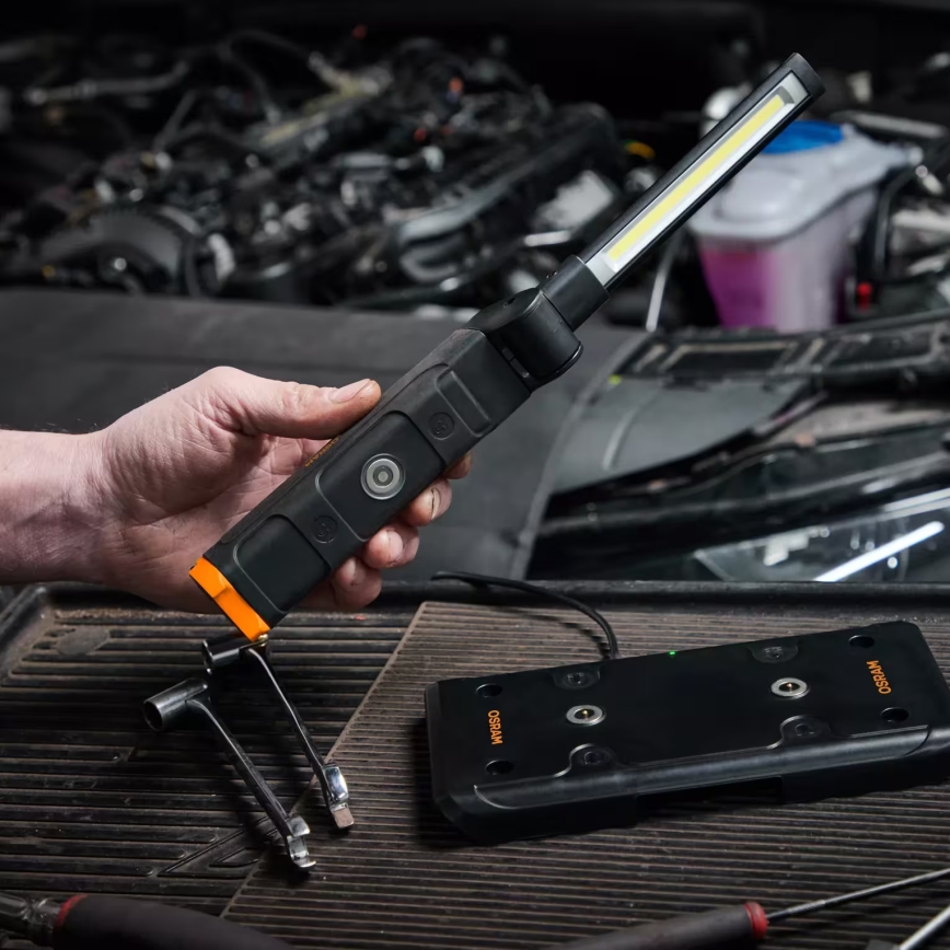 Osram - LED Stmívatelná nabíjecí svítilna LEDINSPECT WIRE-FREE SLIM 600 LED/5W/3,7V IP54