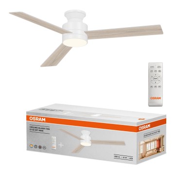 Osram - LED Stmívat. stropní ventilátor BLADE LED/18W/230V 3000/4000/6000K + DO