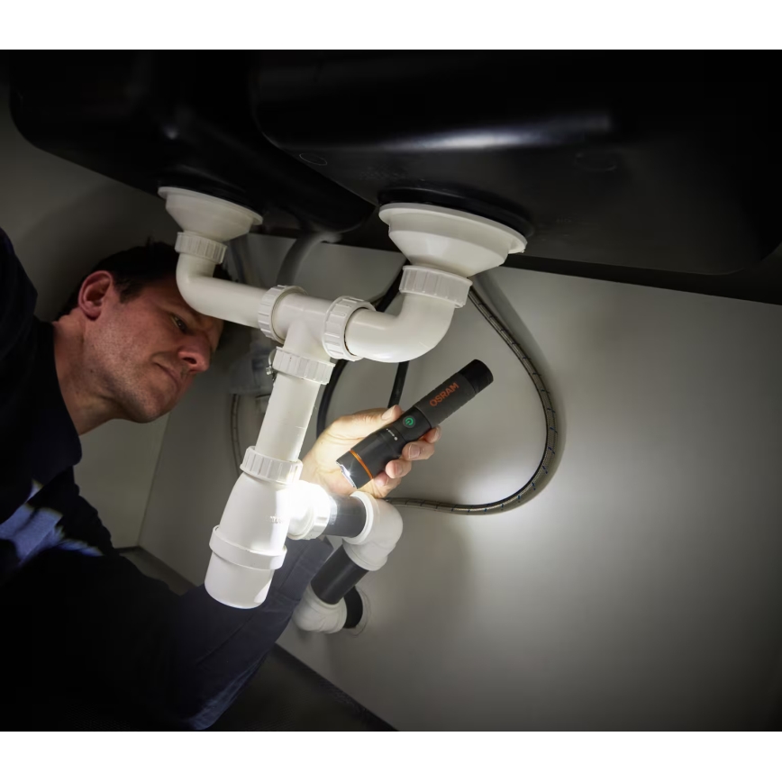 Osram - LED Stmívatelná nabíjecí svítilna LEDINSPECT PRO TORCH 1200 LED/13W/3,6V 4000 mAh IP44