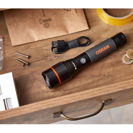 Osram - LED Stmívatelná nabíjecí svítilna LEDINSPECT PRO TORCH 1200 LED/13W/3,6V 4000 mAh IP44