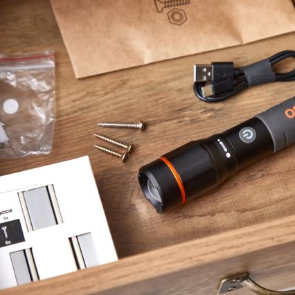 Osram - LED Stmívatelná nabíjecí svítilna LEDINSPECT PRO TORCH 800 LED/8W/3,7V 2200 mAh IP44