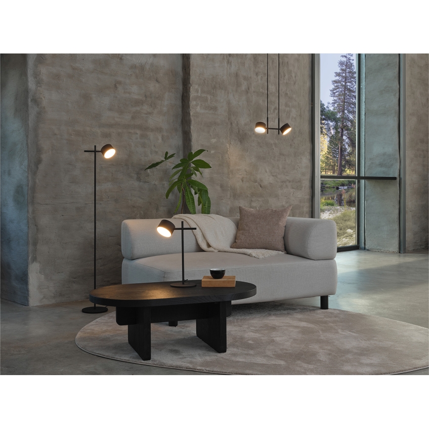 Osram - LED Stmívatelná dotyková stojací lampa DECOR KYOTO LED/12W/230V CRI 90 černá