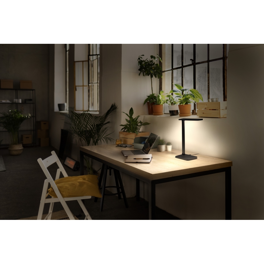 Osram - LED Stmívatelná stolní lampa OFFICE LINE LED/7W/230V 3000/4000/6500K černá